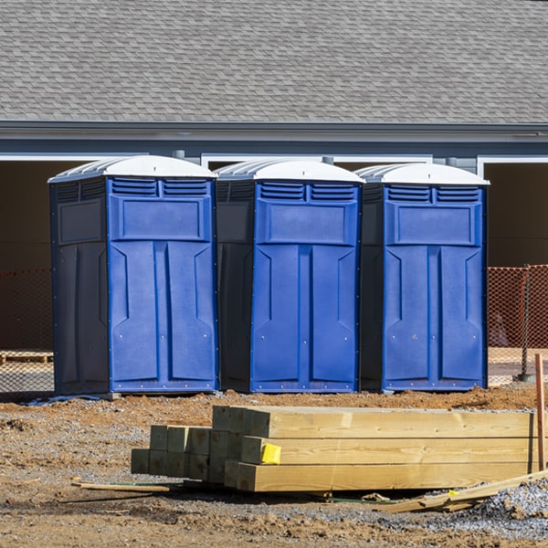 are there any restrictions on where i can place the portable toilets during my rental period in Opelika Alabama